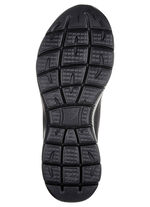 SKECHERS, sportiga damsneakers, med nappaläderdetaljer, 